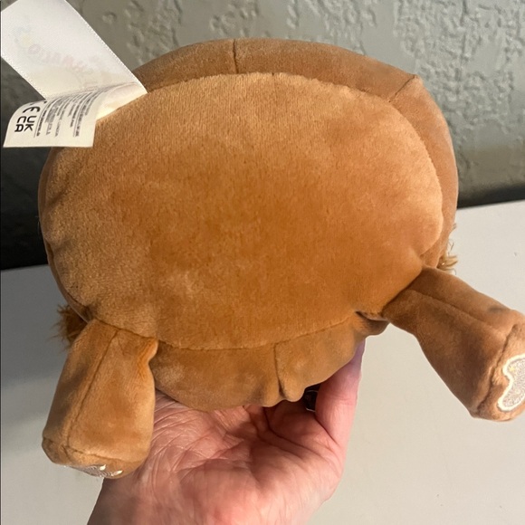 Squishmallows Brown Plush with Furry Hood - Picture 8 of 10